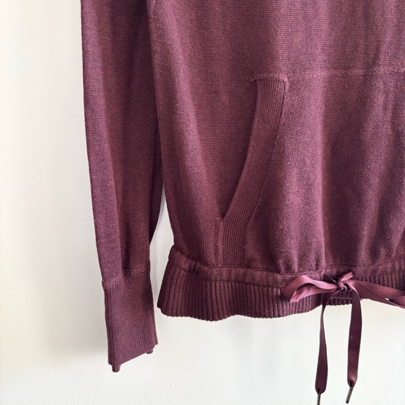 Lululemon Sweet Savasana Pullover Hoodie Heathered Bordeaux - Picture 3 of 13